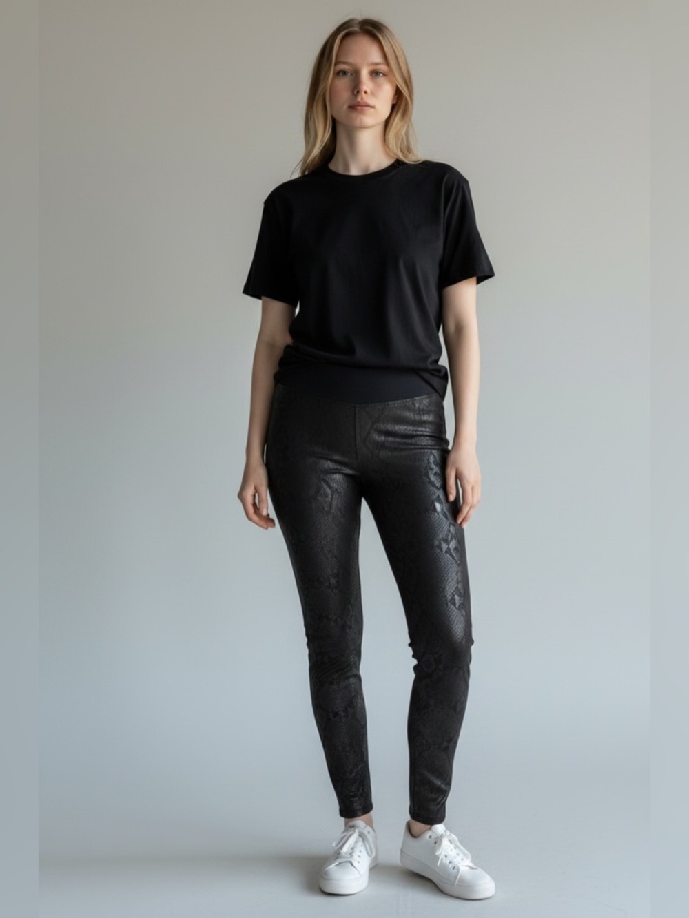 Women’s XCVI Textured Black Pants